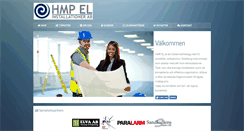 Desktop Screenshot of hmpel.se